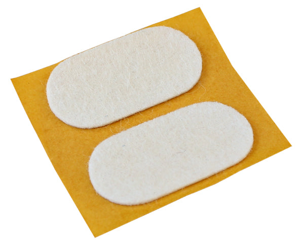 TUNZE Felt strip 19 x 38 mm  (1.5 x .8 in.), 2 pcs.